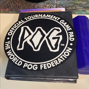 Official Tournament Game Pad and pog game set